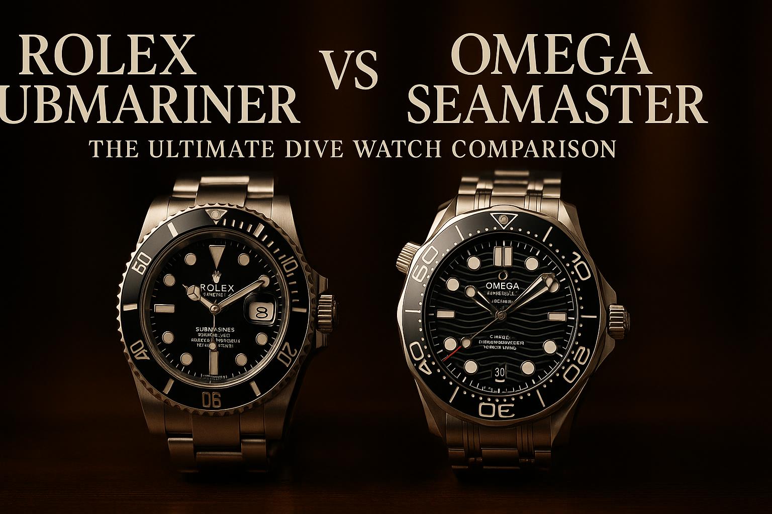 Rolex Submariner vs Omega Seamaster: The Ultimate Dive Watch Comparison