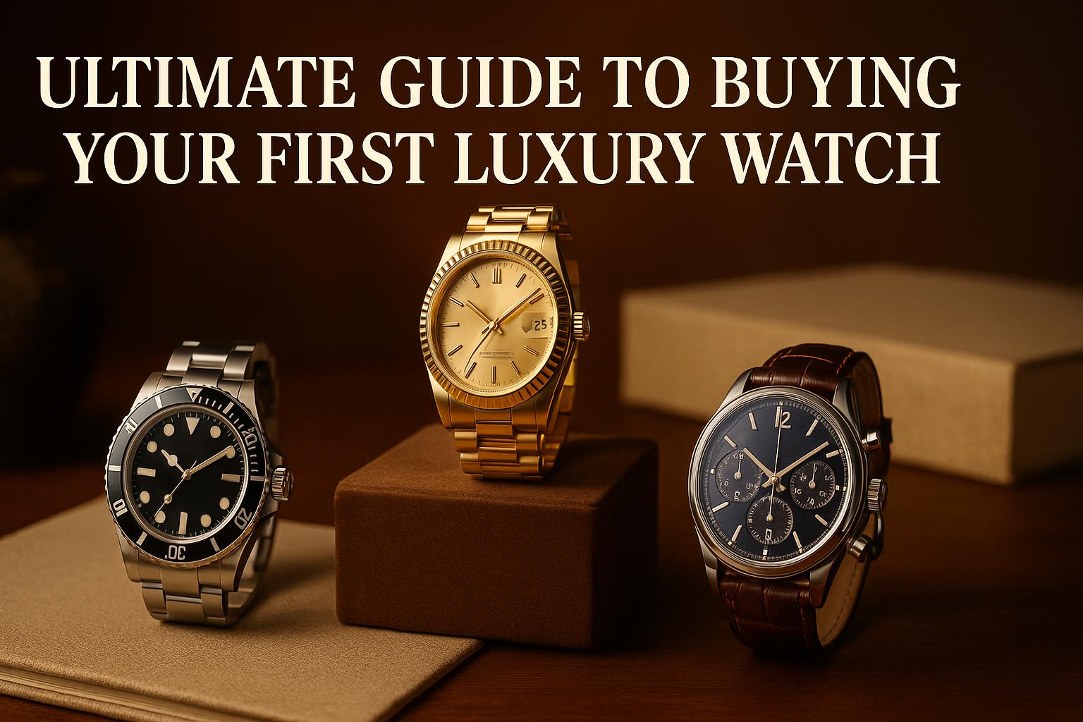 Ultimate Guide to Buying Your First Luxury Watch
