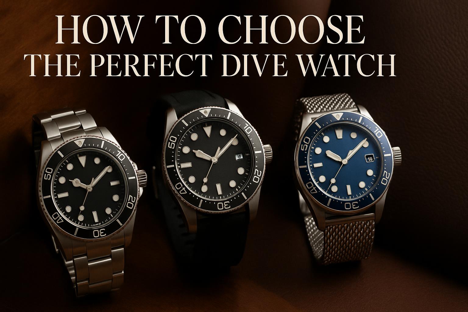 How to Choose the Perfect Dive Watch