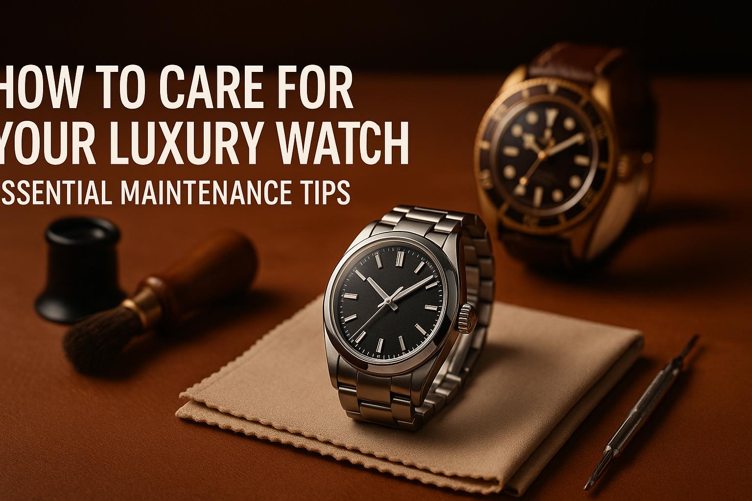 How to Care for Your Luxury Watch: Essential Maintenance Tips