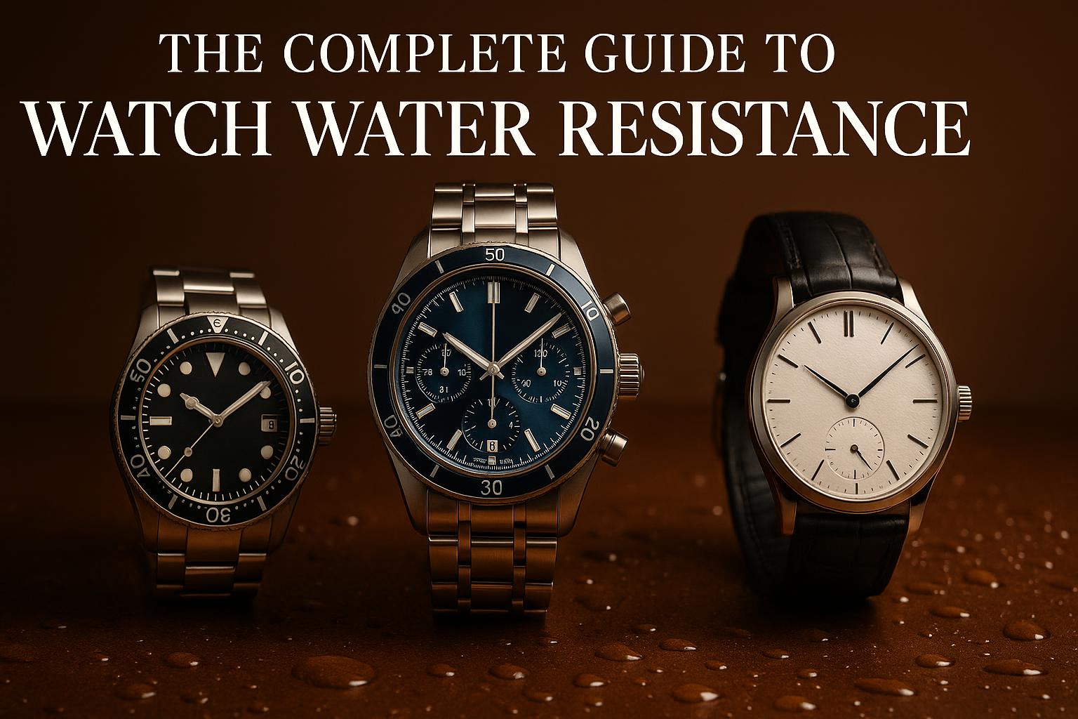 The Complete Guide to Watch Water Resistance