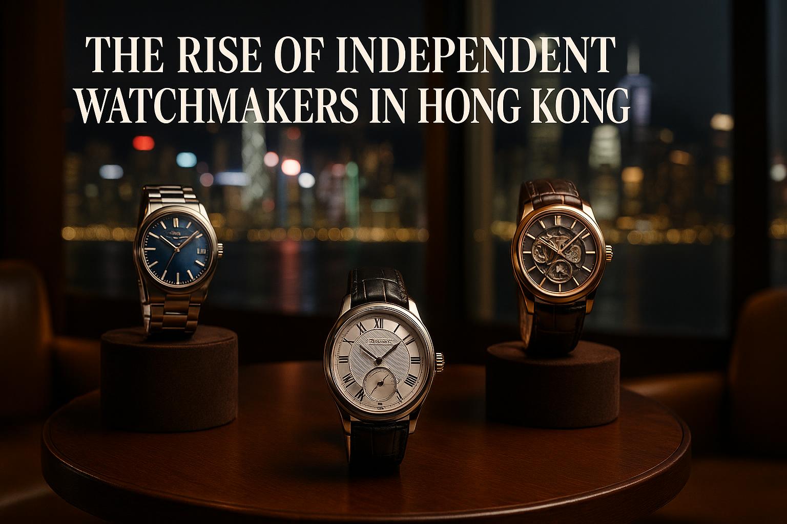 The Rise of Independent Watchmakers in Hong Kong