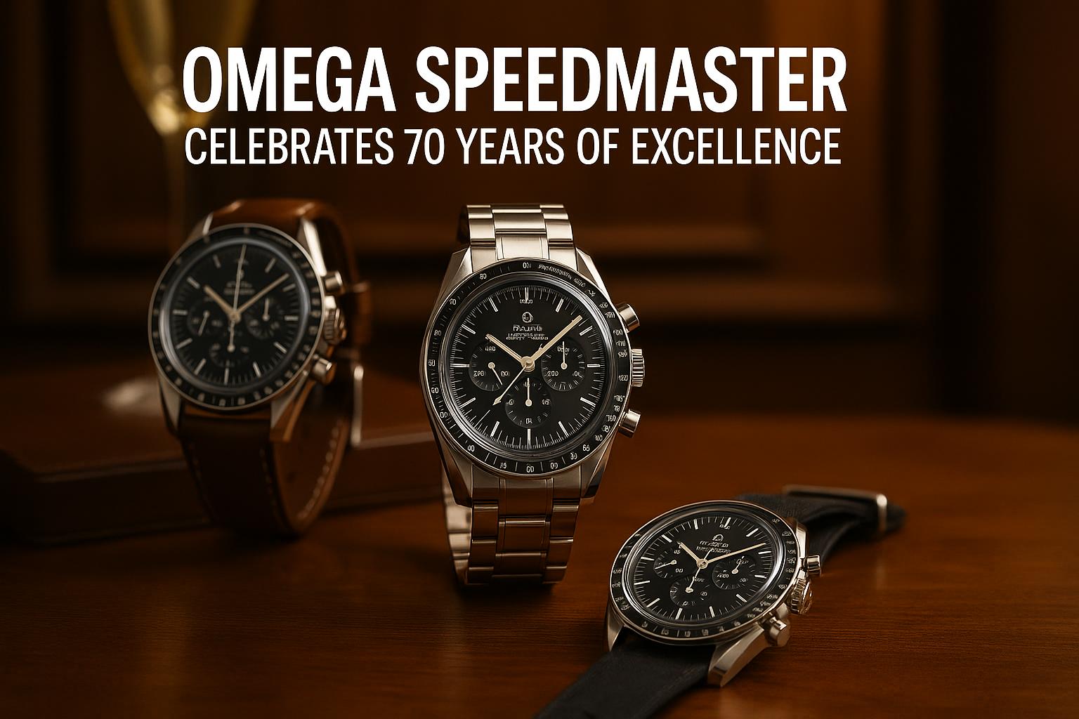 Omega Speedmaster Celebrates 70 Years of Excellence